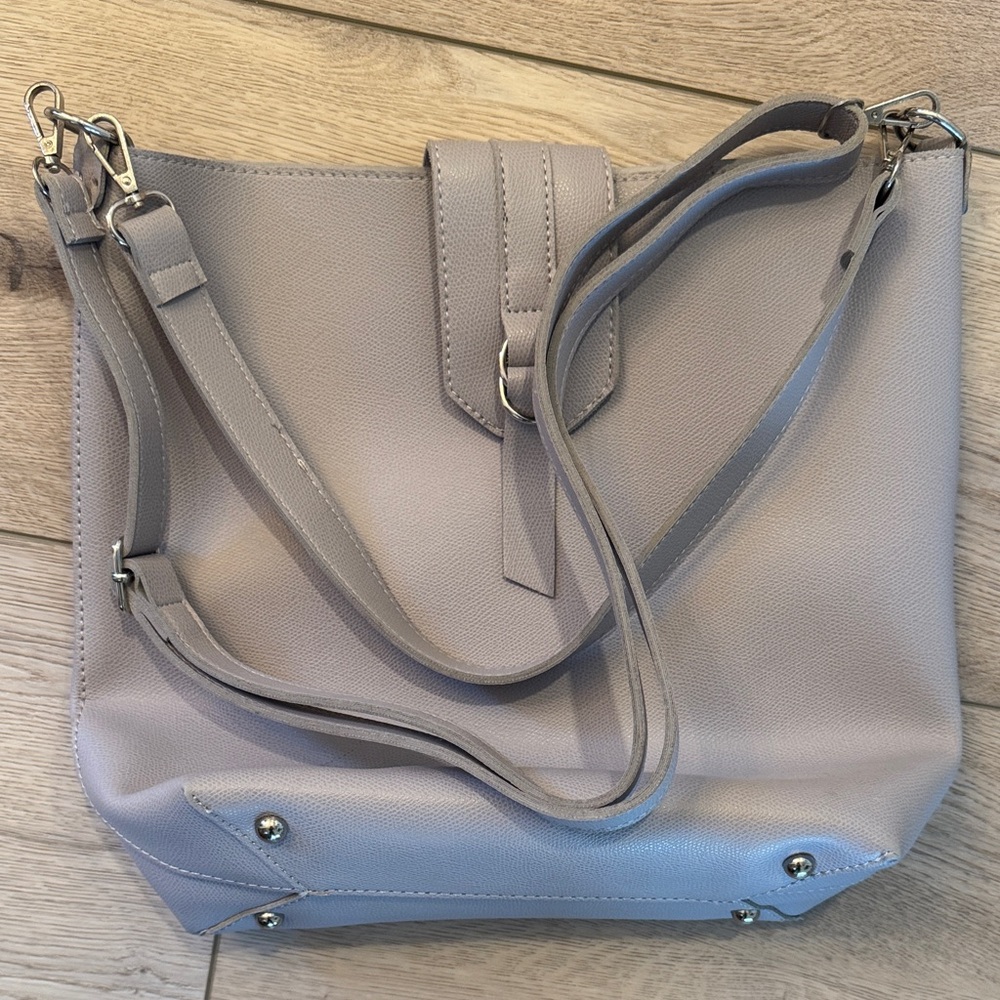 Purple Gray Women's Bag